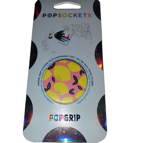 New Lemon Popsocket PopGrip - Picture 1 of 5